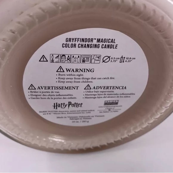 NEW in Box Harry Potter Color changing candle - Gryffindor house. - Picture 6 of 10